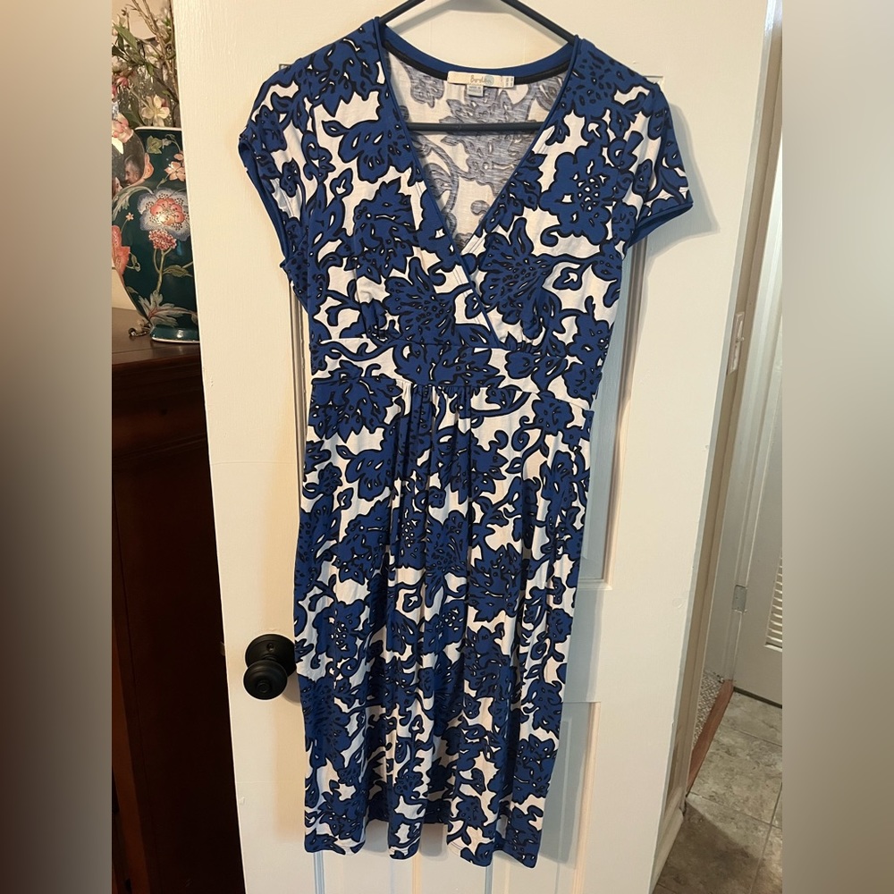 Boden cross midi dress